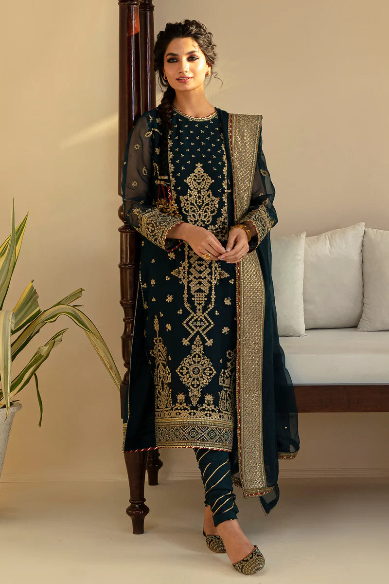 Embroidered Chiffon - Tarz-e-Mashriq