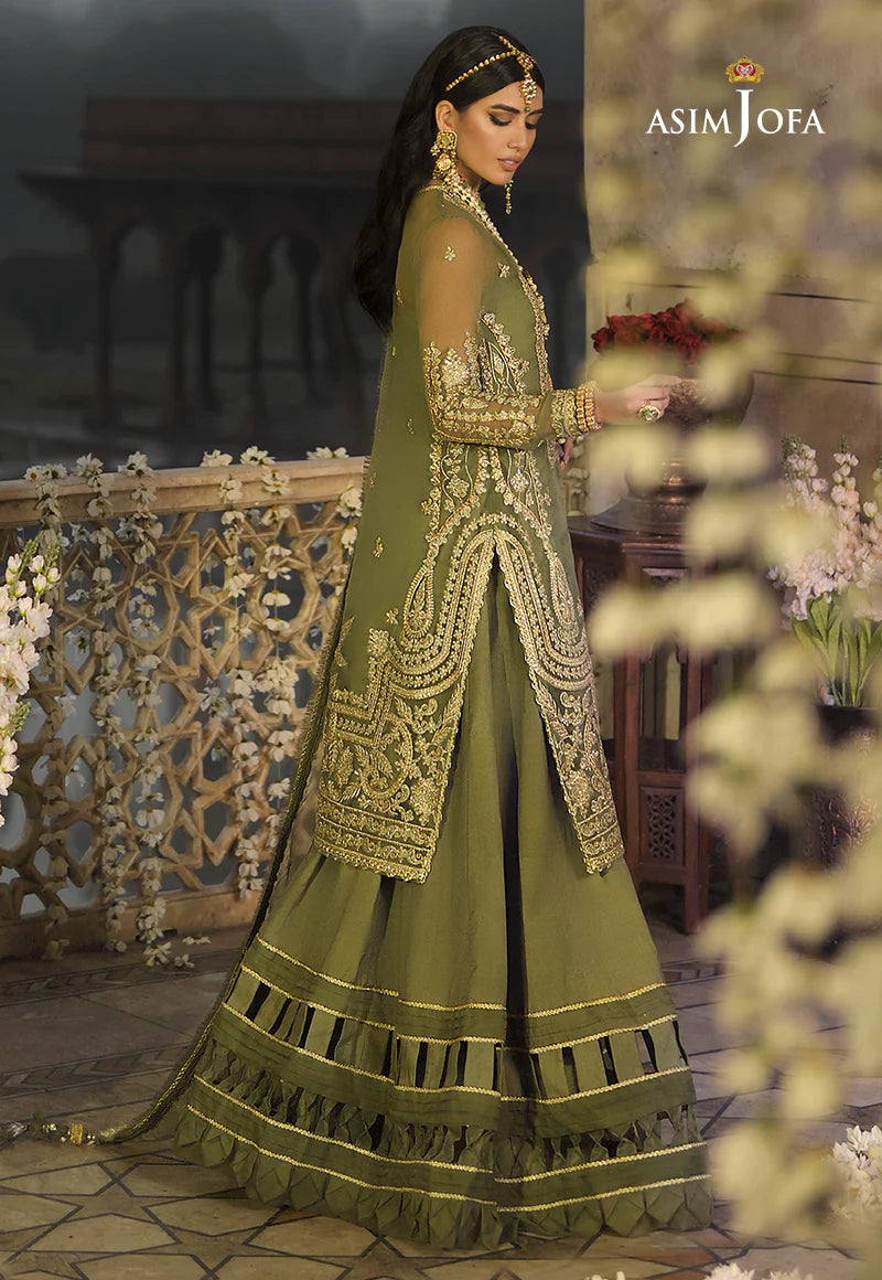 Embroidered Organza 3 PCS - ASJ-22 - Tarz-e-Mashriq