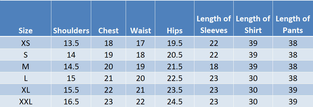 SHEEP Pakistani suit size chart measurements guide Canada women chiffon 3PC SHP-357 sizing
