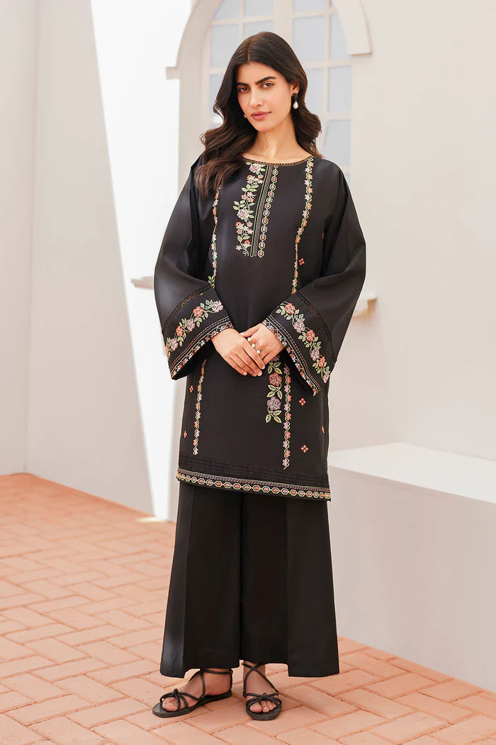 Brand Baroque - Embroidered Lawn Shirt with Cotton Trouser 2-Piece Outfit - BAR-235 - Tarz-e-Mashriq