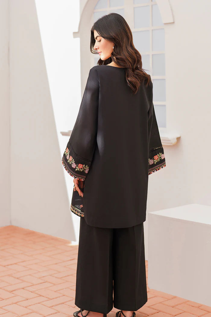 Brand Baroque - Embroidered Lawn Shirt with Cotton Trouser 2-Piece Outfit - BAR-235 - Tarz-e-Mashriq