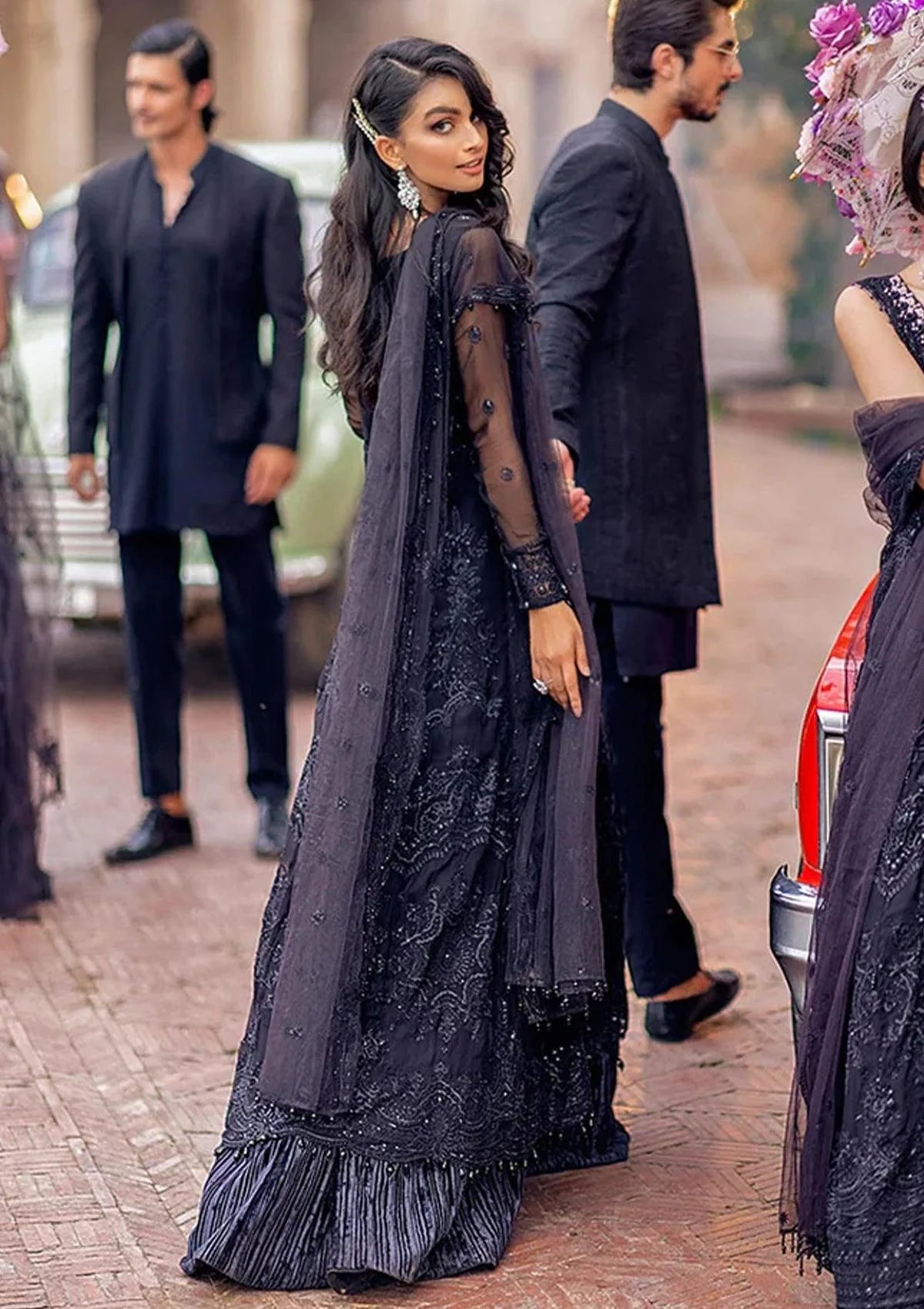 Traditional Pakistani clothing in Canada featuring Mushq’s