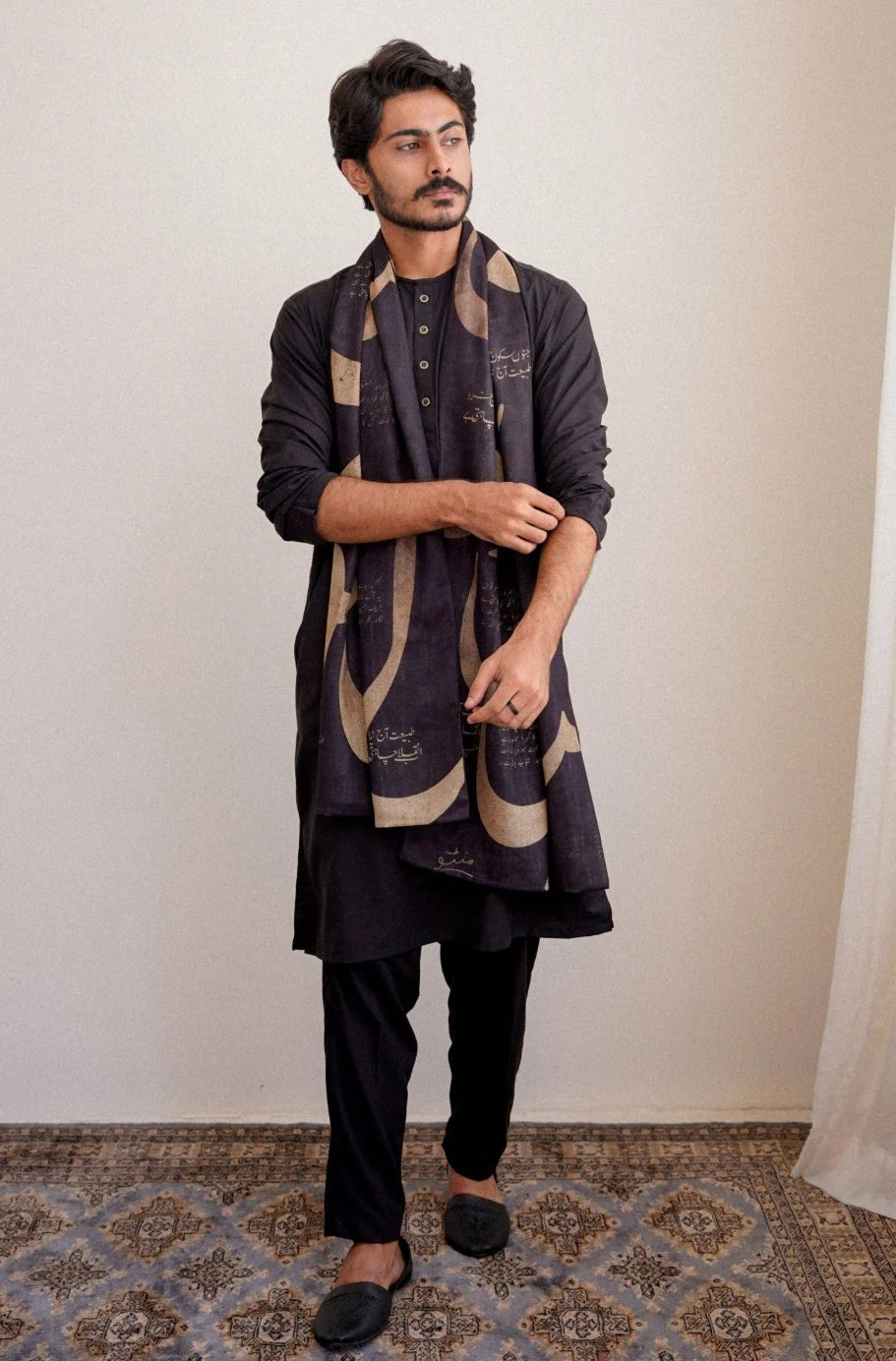 Brand Manto - Junoon Stole | Men Collection - MTO-171 - Tarz-e-Mashriq