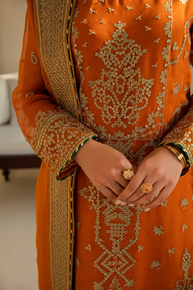 EMBROIDERED CHIFFON - Tarz-e-Mashriq