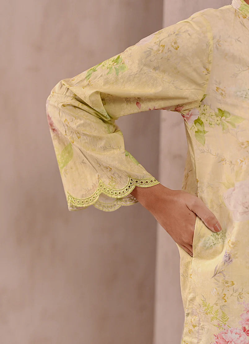 FLORAL PRINTED CO-ORD SET - IMG-62 - Tarz-e-Mashriq