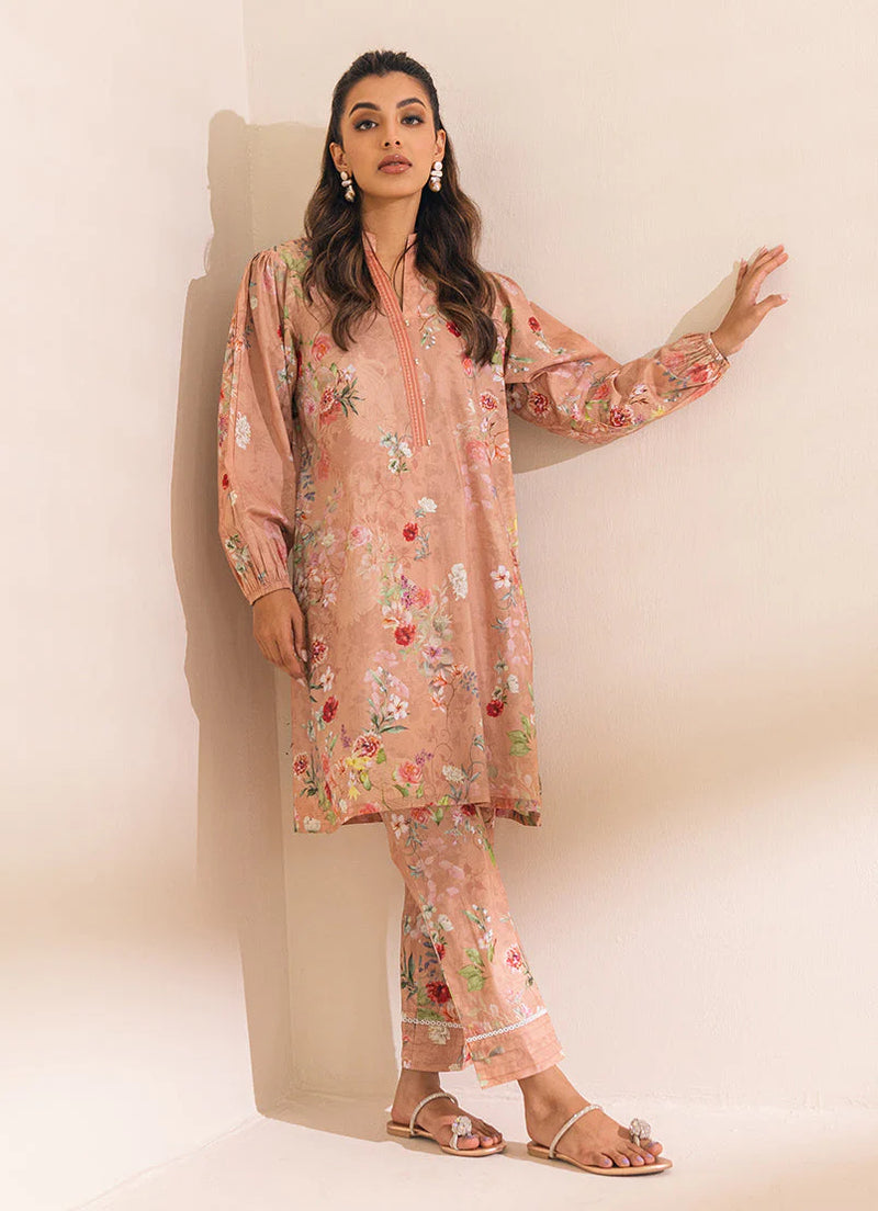 FLORAL PRINTED CO-ORD SET- IMG-71 - Tarz-e-Mashriq
