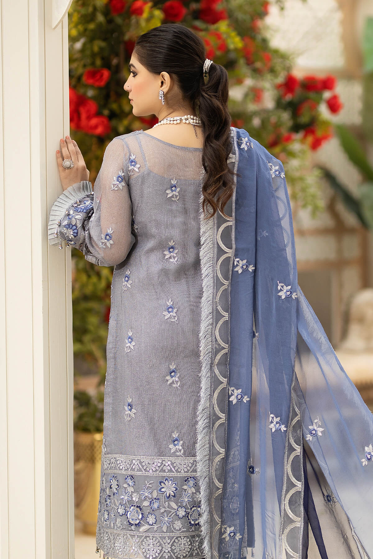 Brand Imrozia - Valerie 3-Piece Formal Suit - IMZ-223 - Tarz-e-Mashriq