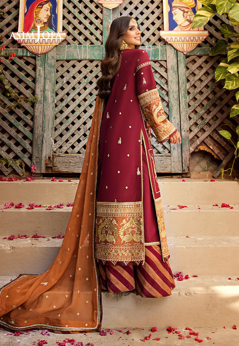 Embroidered Lawn 3 PCS - ASJ-21 - Tarz-e-Mashriq