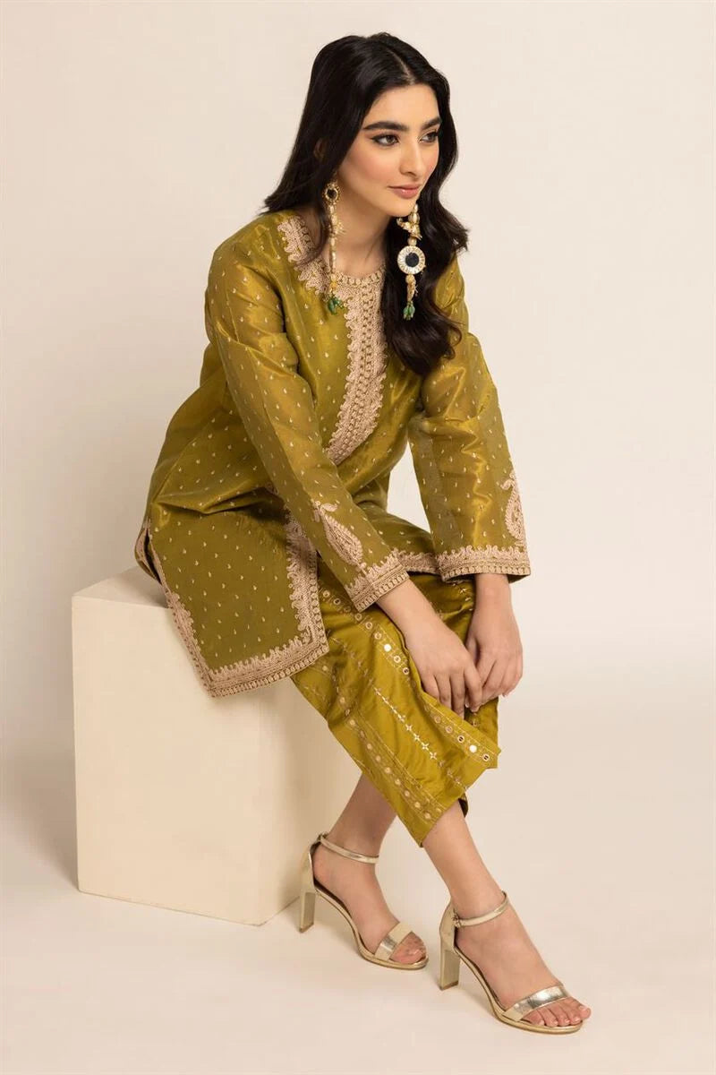 Khaadi - Embroidered Smart Fit Kurta - KHD-11 - Tarz-e-Mashriq