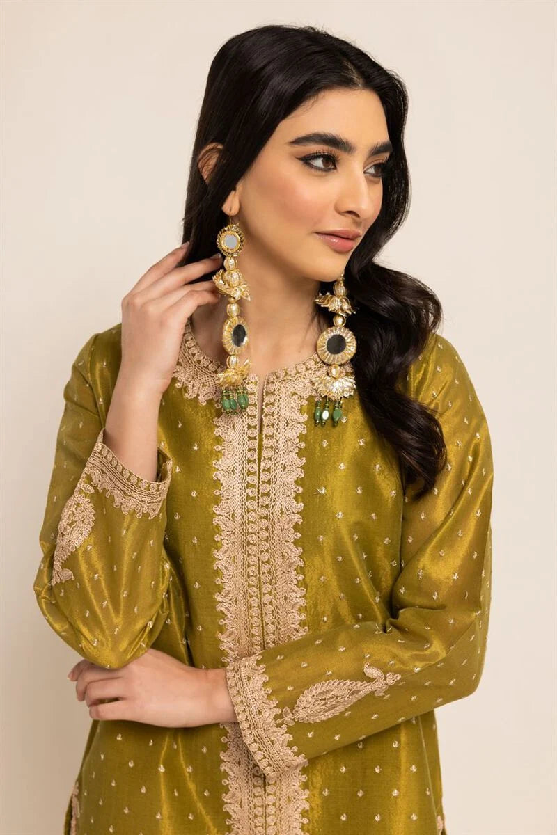 Khaadi - Embroidered Smart Fit Kurta - KHD-11 - Tarz-e-Mashriq