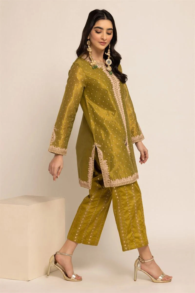 Khaadi - Embroidered Smart Fit Kurta - KHD-11 - Tarz-e-Mashriq
