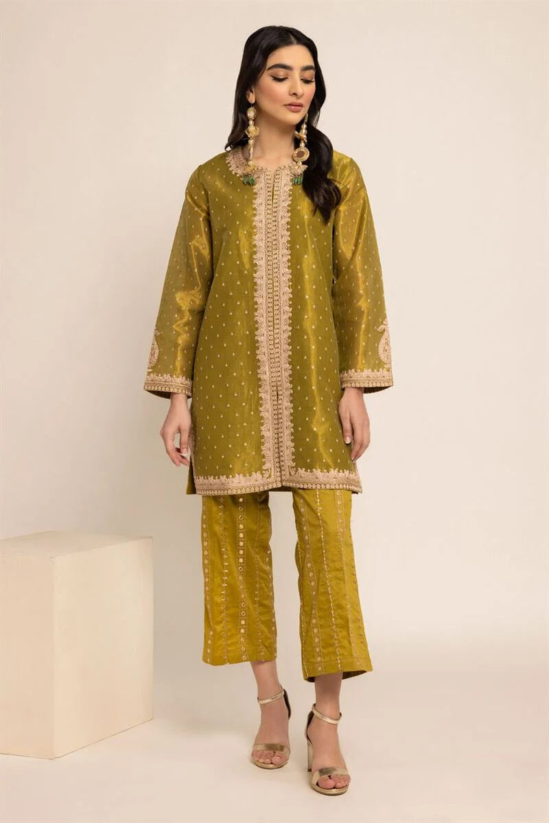 Khaadi - Embroidered Smart Fit Kurta - KHD-11 - Tarz-e-Mashriq