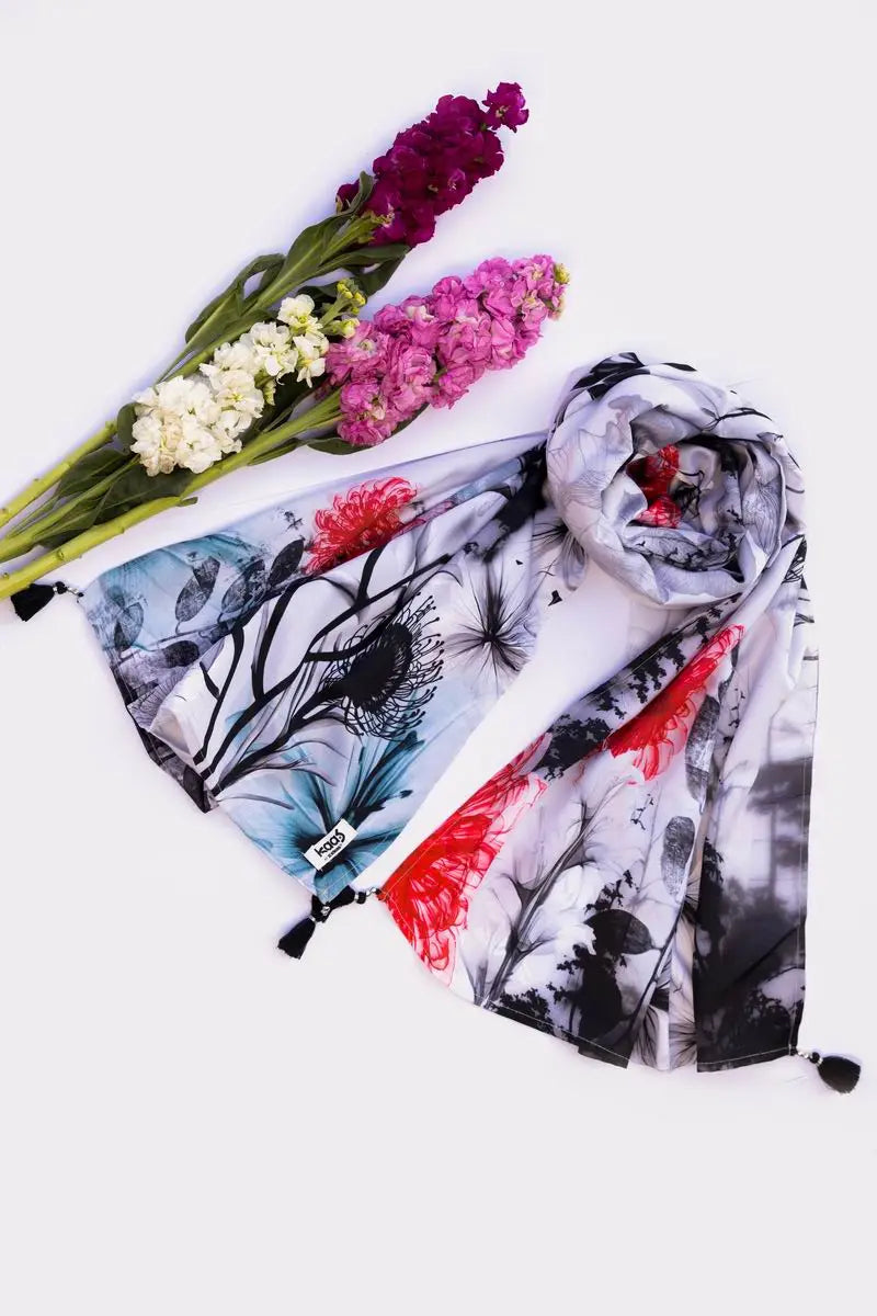 Brand GulAhmed - Odhani Printed Scarf - GUL-154 - Tarz-e-Mashriq