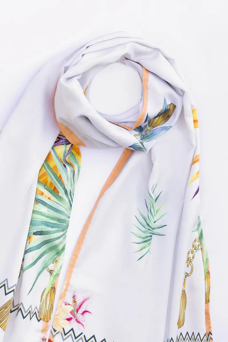 Brand GulAhmed - Odhani Printed Scarf - GUL-151 - Tarz-e-Mashriq