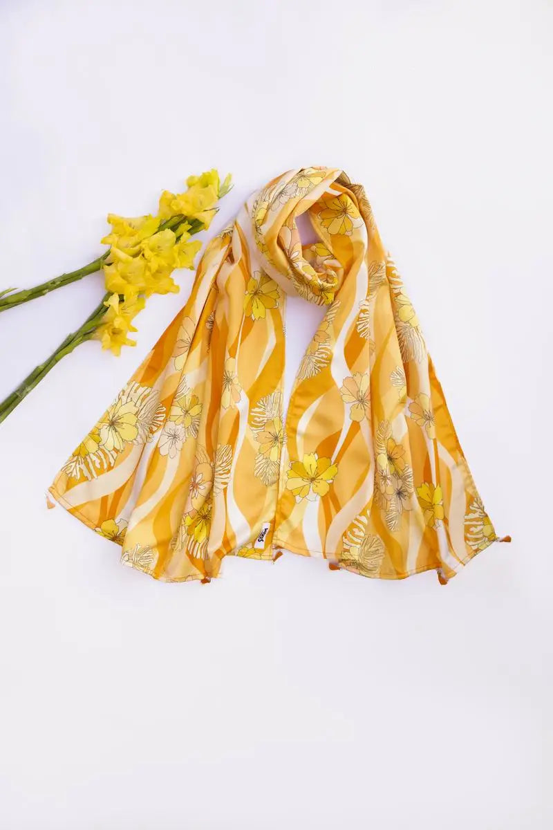 Brand GulAhmed - Odhani Printed Scarf - GUL-150 - Tarz-e-Mashriq