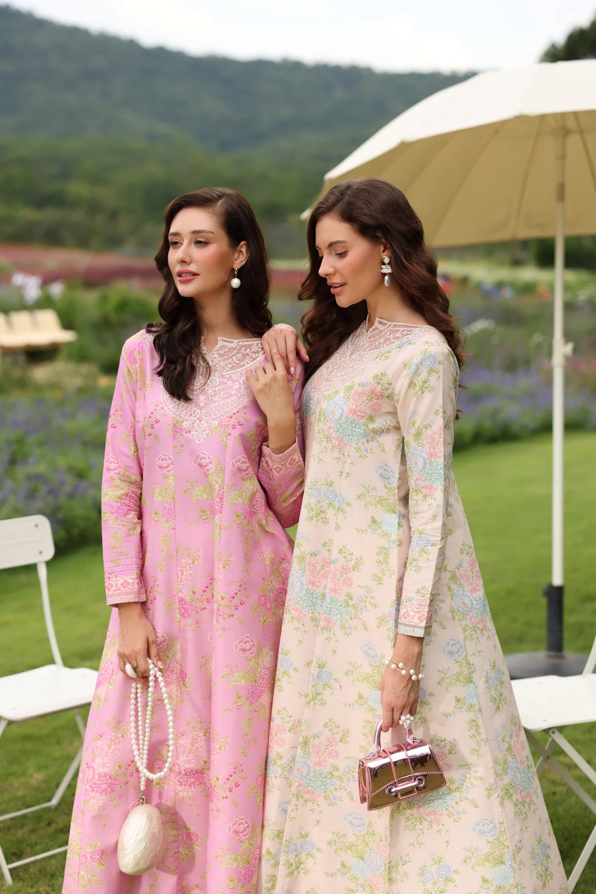 XENIA-CERULEAN-B LAWN - XEN-413 - Tarz-e-Mashriq