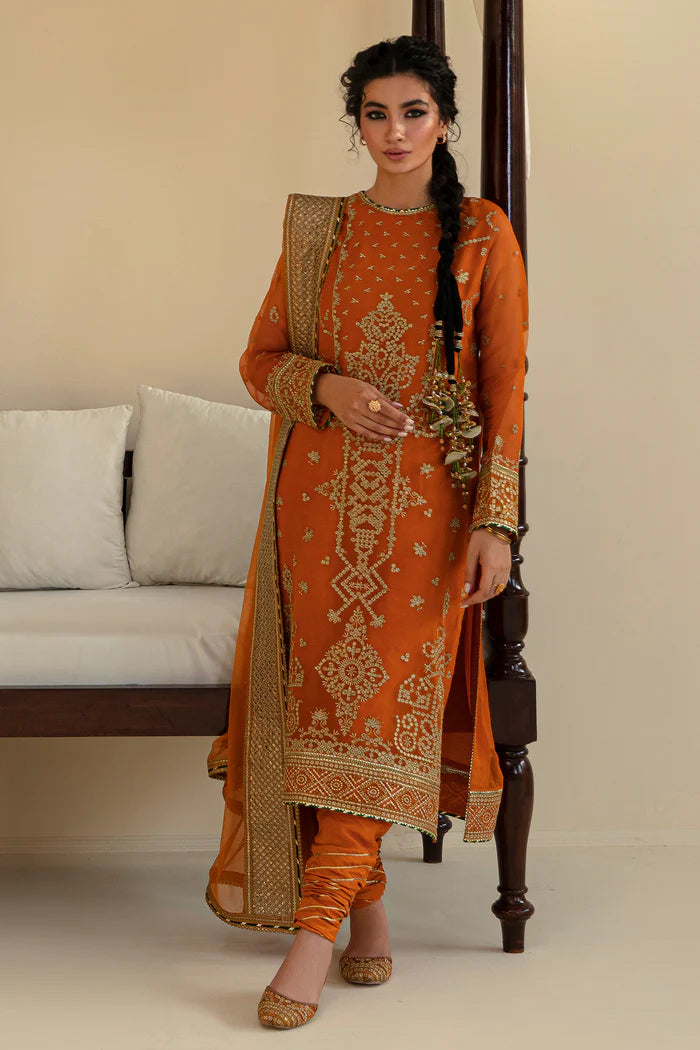 EMBROIDERED CHIFFON - Tarz-e-Mashriq