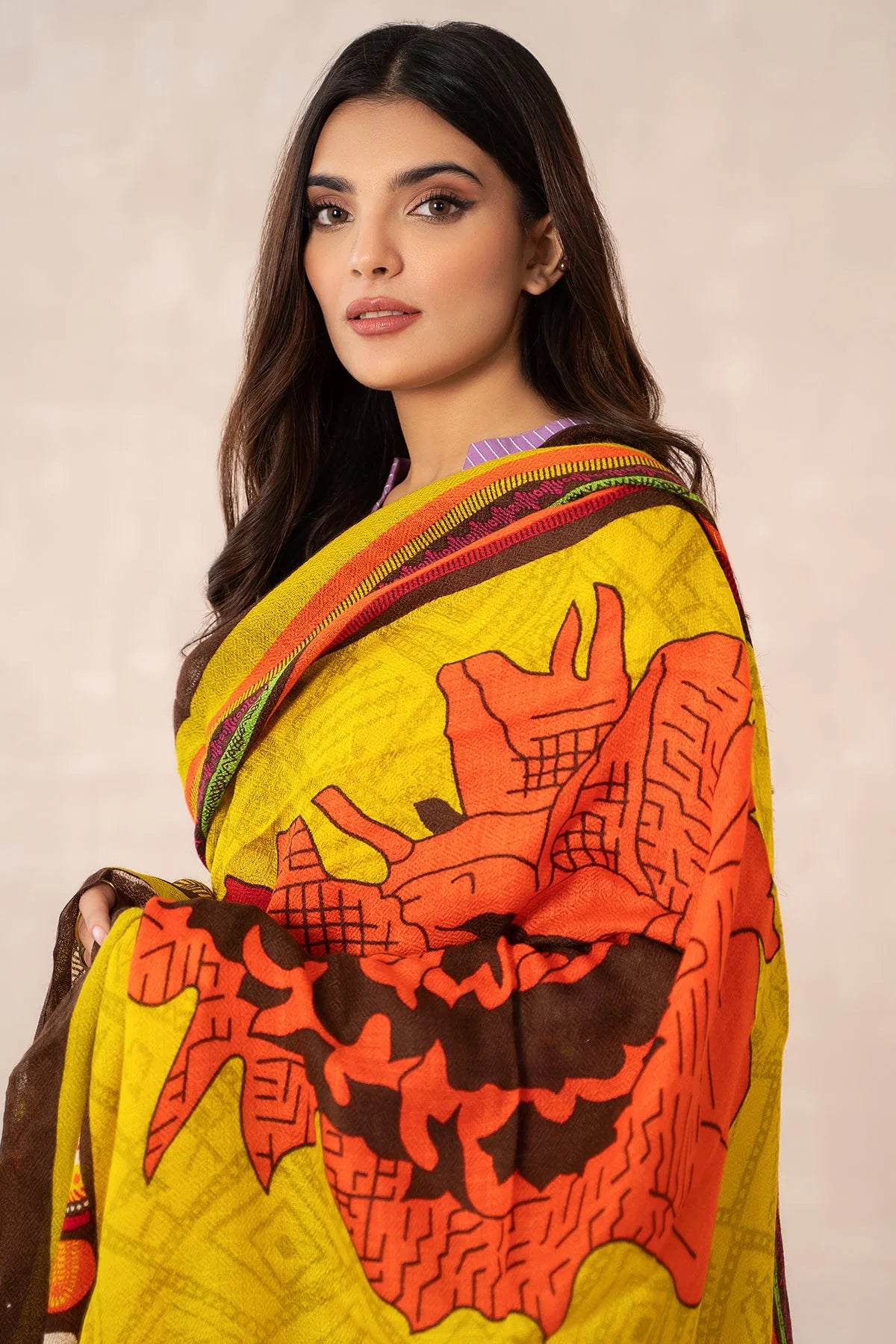 Brand Charizma - Winter Shawls - CHM-190 - Tarz-e-Mashriq