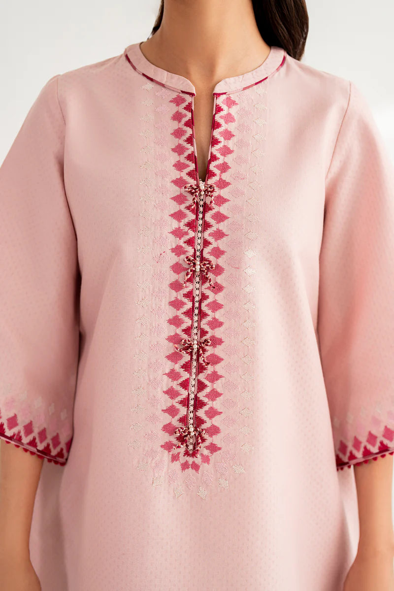Brand Jazmin - Embroidered Dobby Lawn 2PC - JZM-274