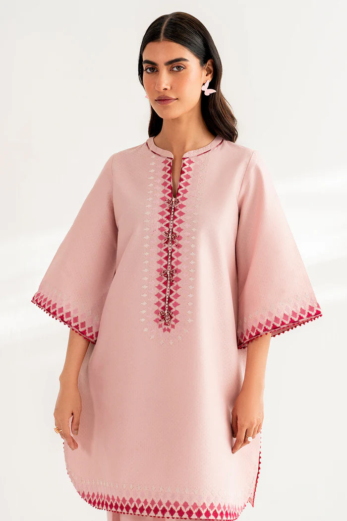 Brand Jazmin - Embroidered Dobby Lawn 2PC - JZM-274