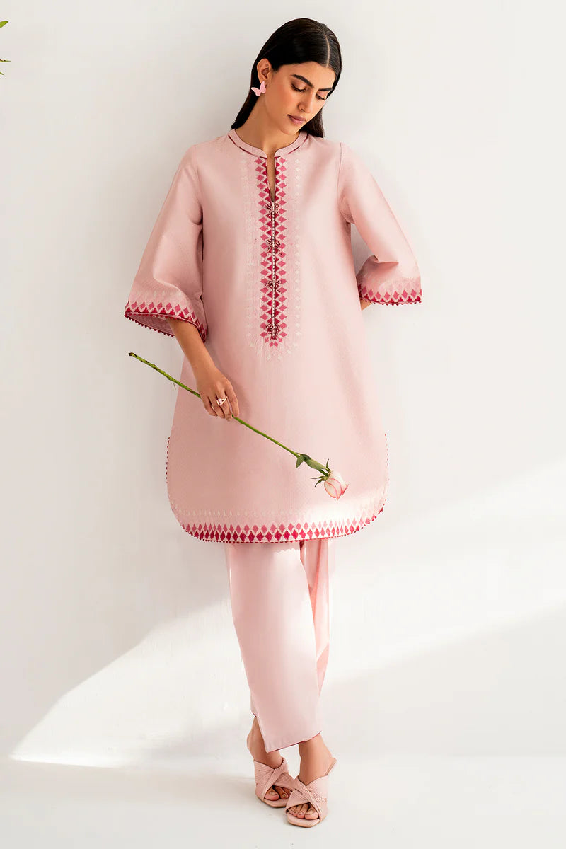 Brand Jazmin - Embroidered Dobby Lawn 2PC - JZM-274