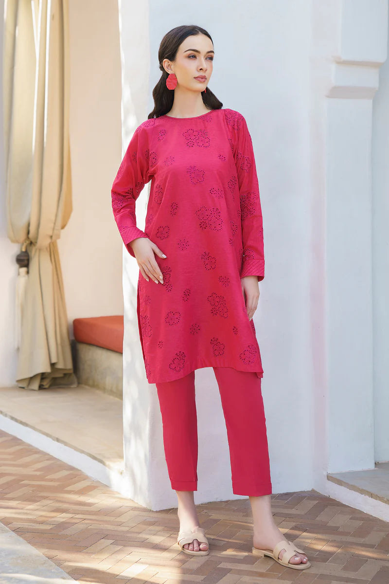 Baroque - Embroidered Jacquard Shirt with Cotton Trousers- BAR-1 - Tarz-e-Mashriq