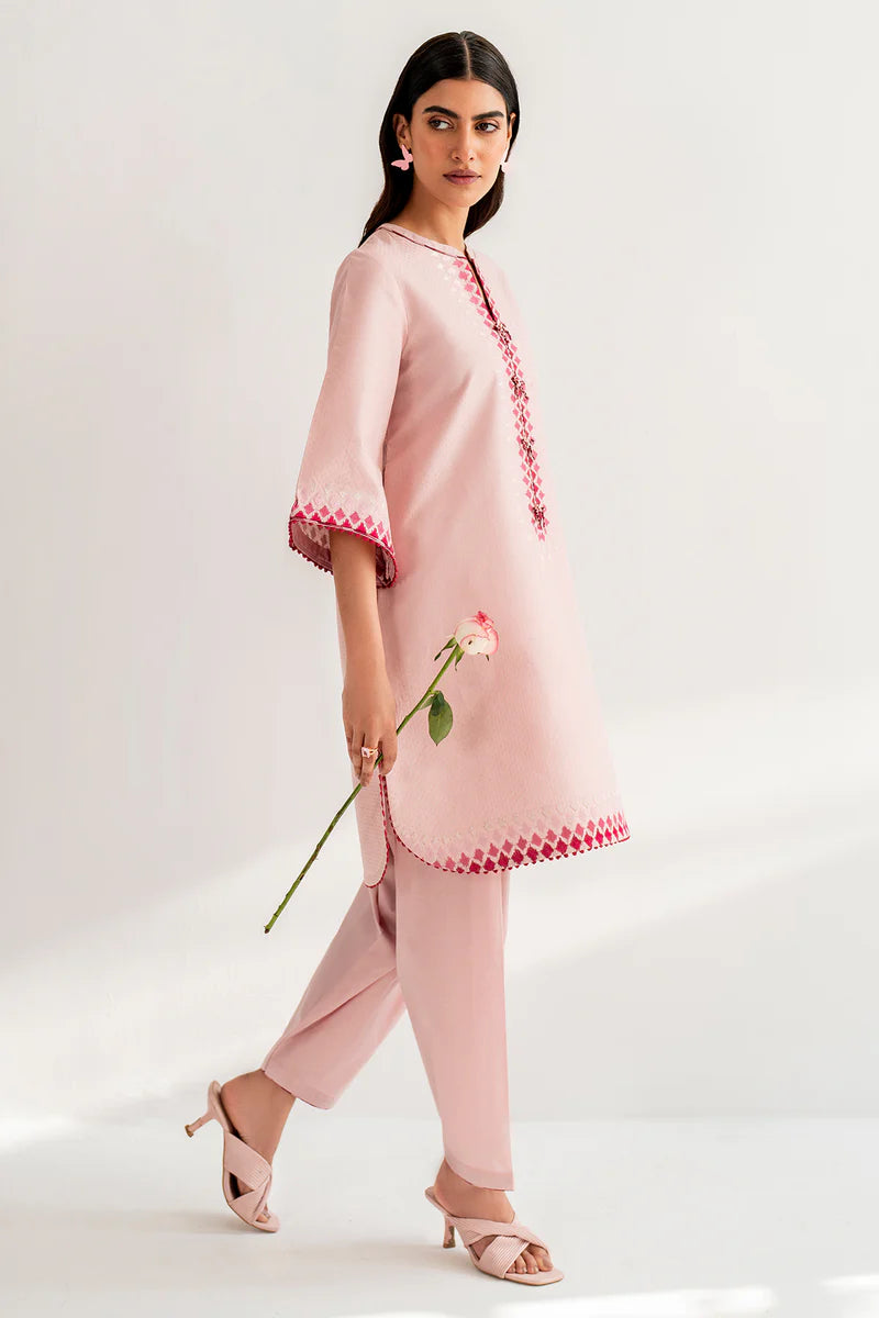 Brand Jazmin - Embroidered Dobby Lawn 2PC - JZM-274