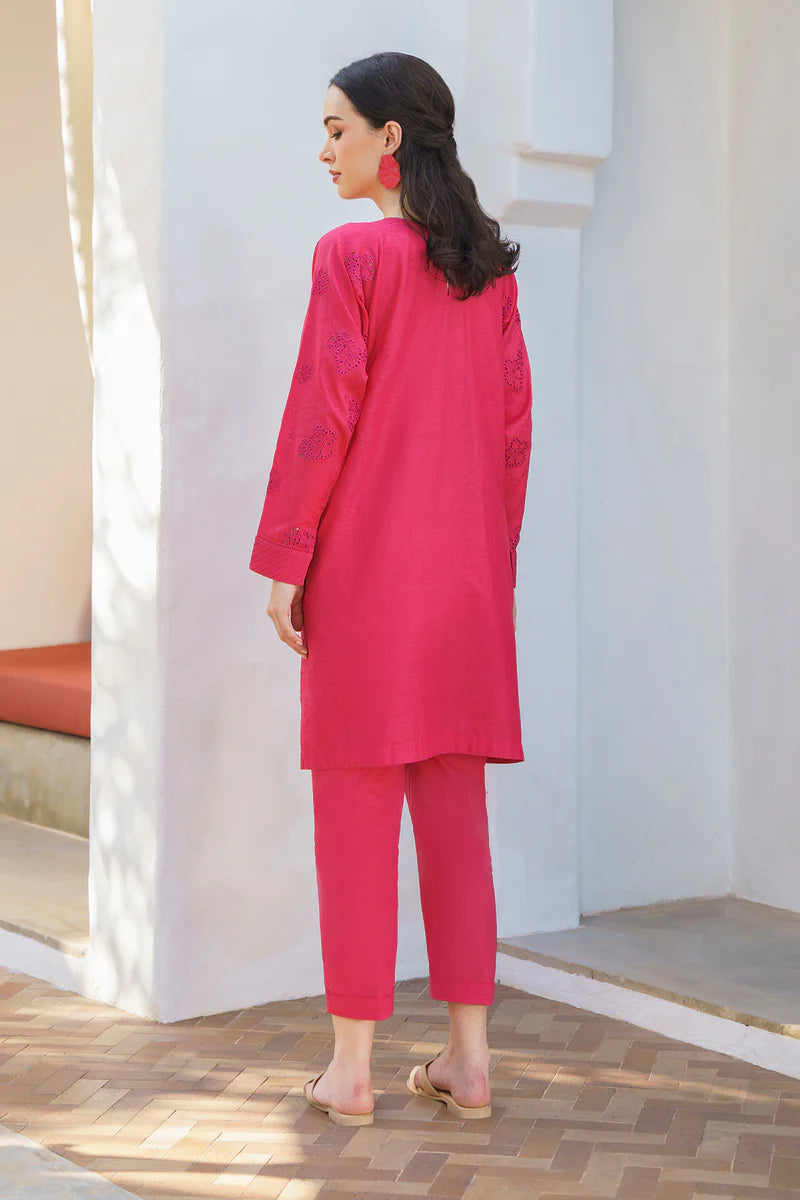 Baroque - Embroidered Jacquard Shirt with Cotton Trousers- BAR-1 - Tarz-e-Mashriq