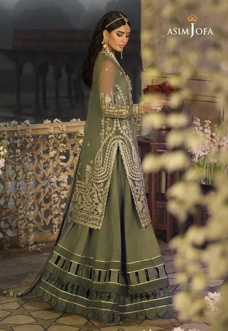 Embroidered Organza 3 PCS - ASJ-22 - Tarz-e-Mashriq