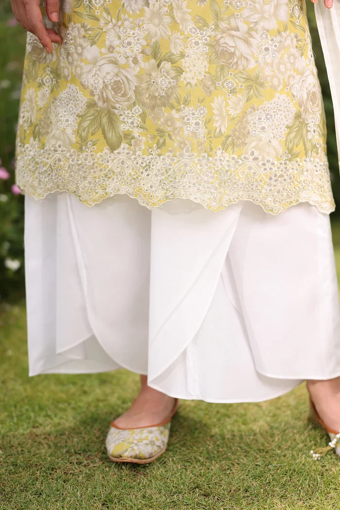 EMBROIDERED PRINTED LAWN