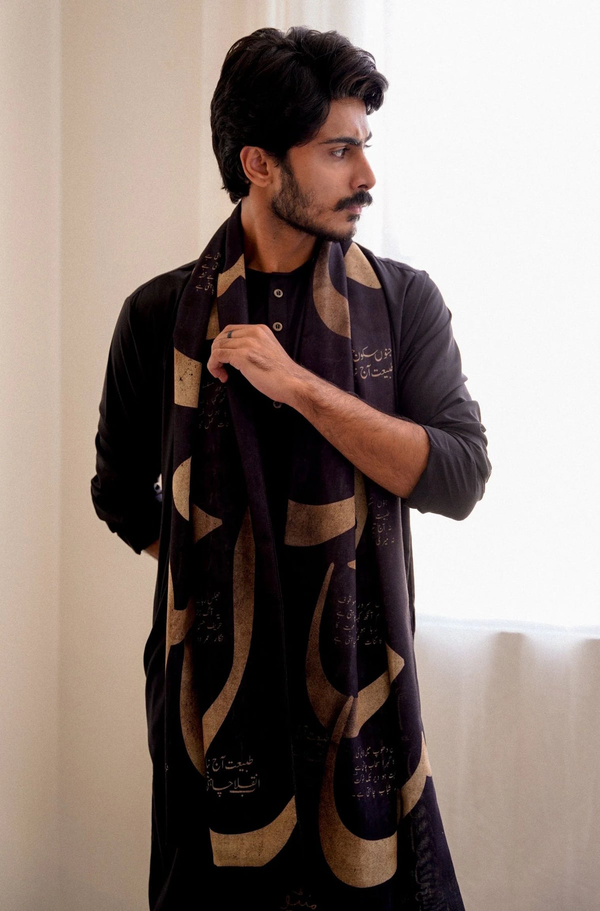 Brand Manto - Junoon Stole | Men Collection - MTO-171 - Tarz-e-Mashriq