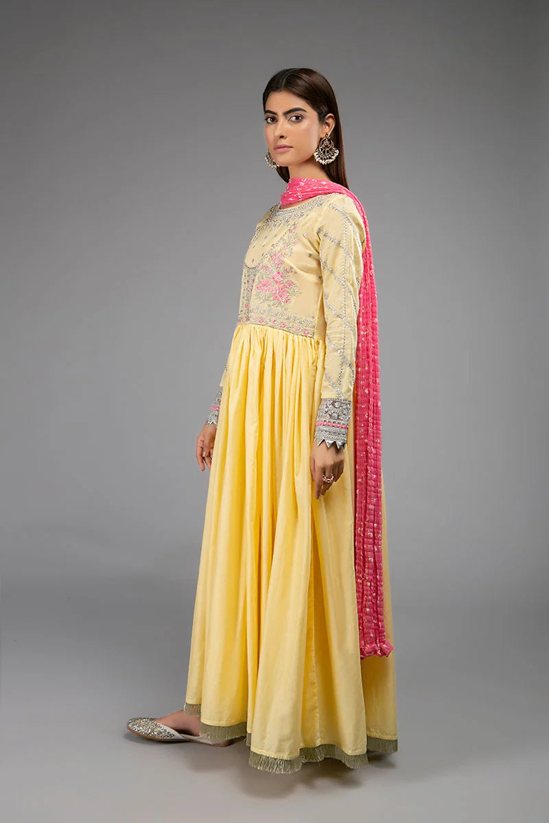 Brand Maria.B. - Suit Yellow - MB-111 - Tarz-e-Mashriq