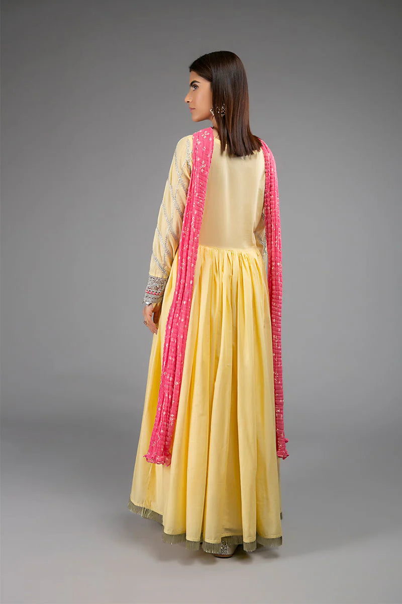 Brand Maria.B. - Suit Yellow - MB-111 - Tarz-e-Mashriq