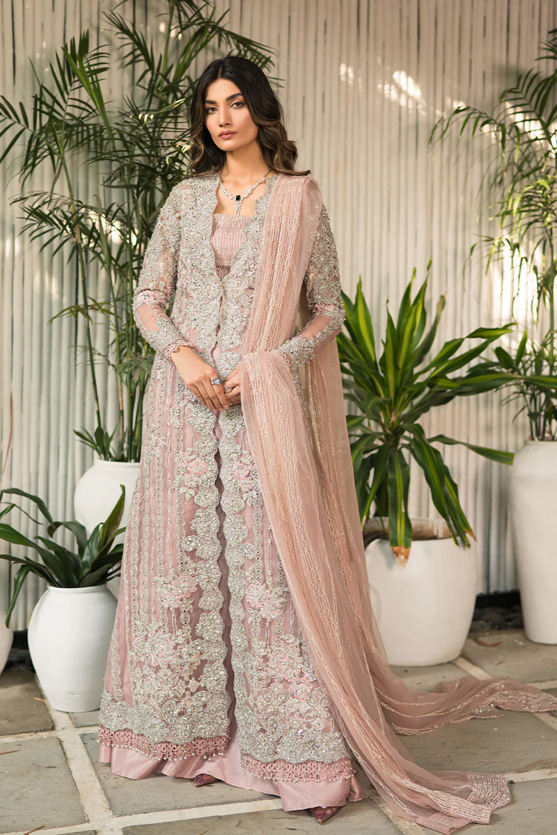 Brand Saira Rizwan - ELLA Pink Formal Suit - SAR-162 - Tarz-e-Mashriq