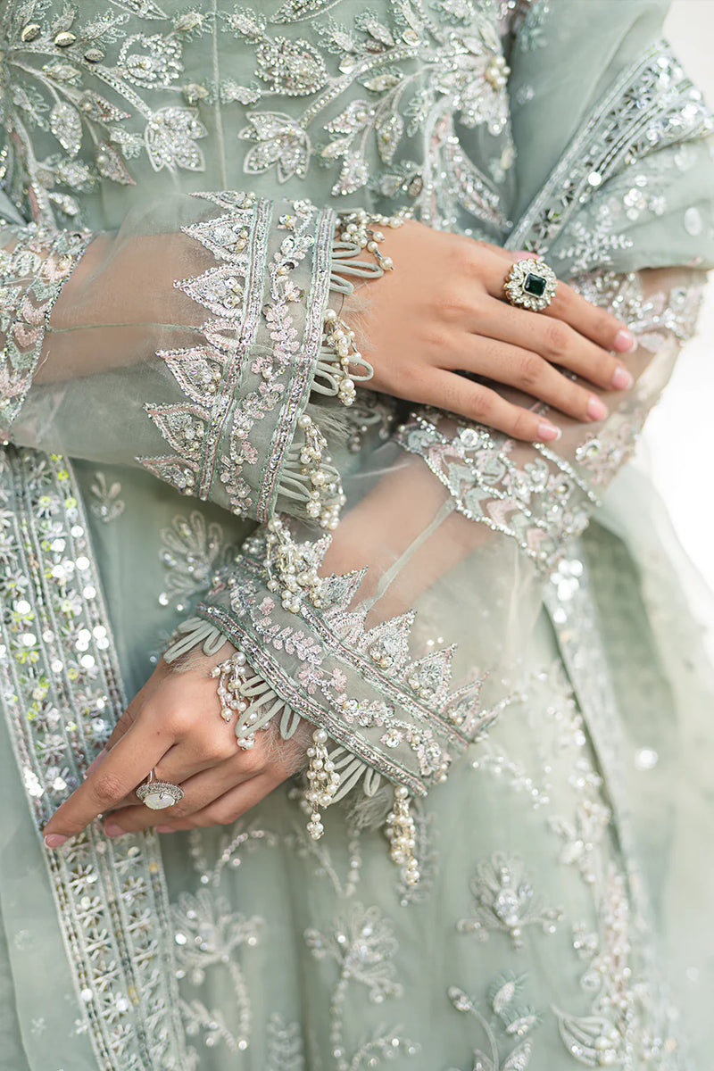 Brand Saira Rizwan - TALYA Mint Formal Suit - SAR-164 - Tarz-e-Mashriq