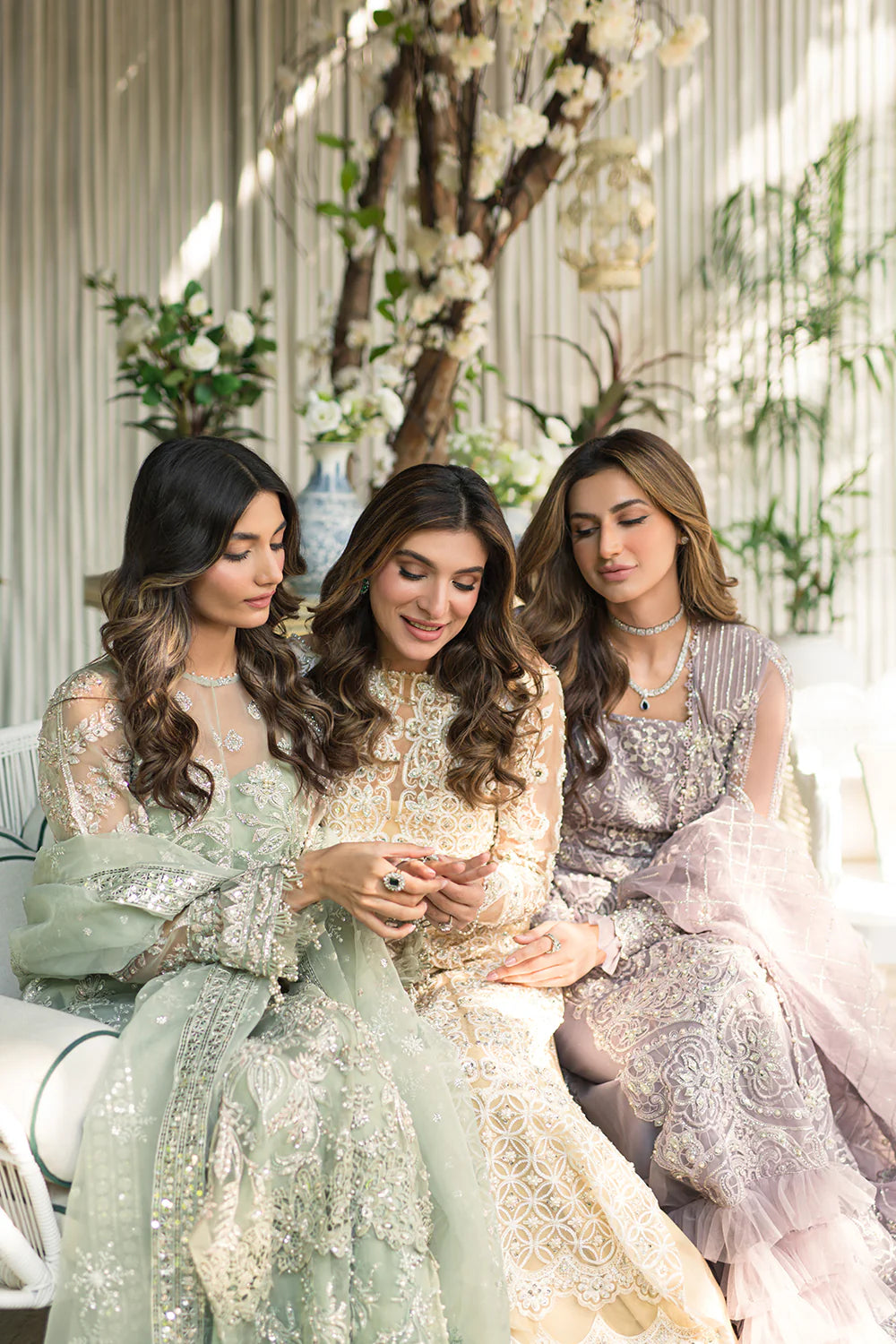 Brand Saira Rizwan - ELLA Pink Formal Suit - SAR-162 - Tarz-e-Mashriq