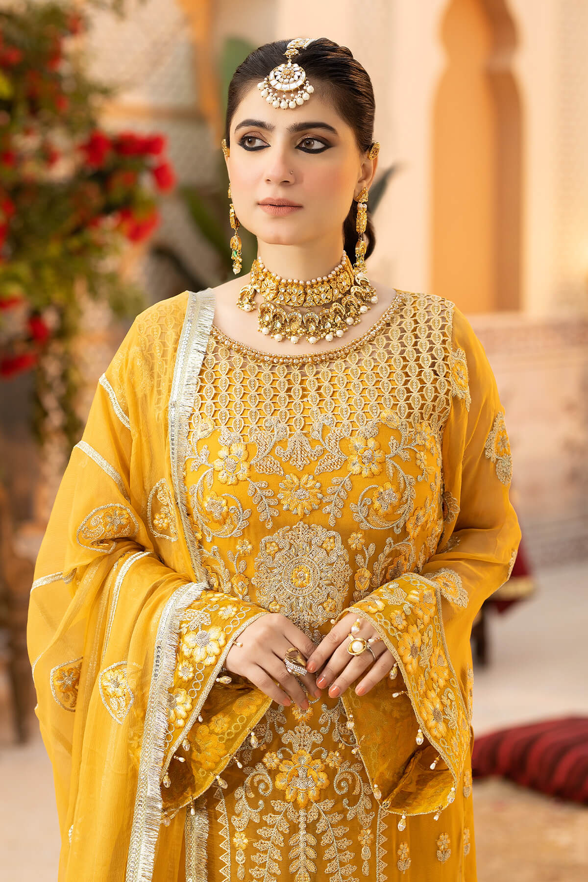 Brand Imrozia - Solaris 3-Piece Formal Suit - IMZ-222 - Tarz-e-Mashriq