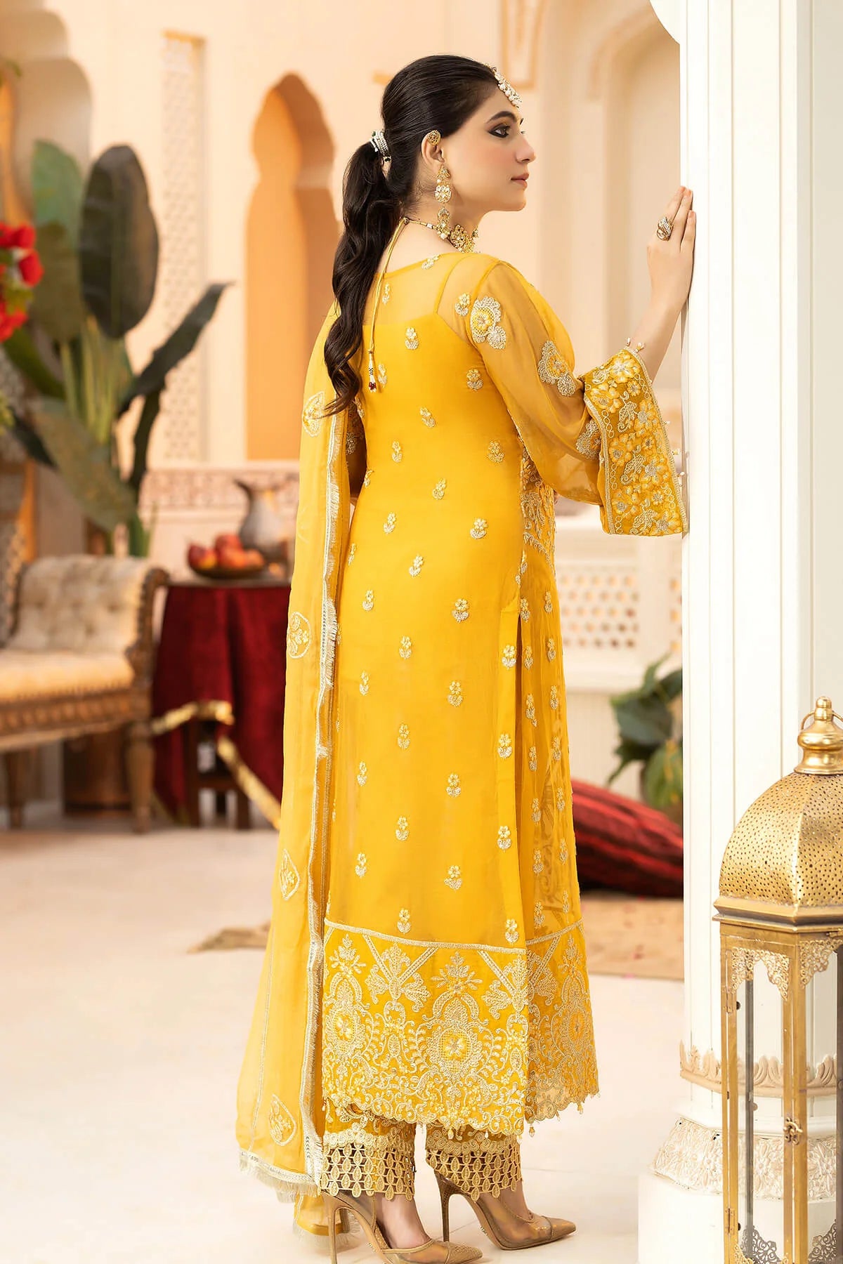 Brand Imrozia - Solaris 3-Piece Formal Suit - IMZ-222 - Tarz-e-Mashriq