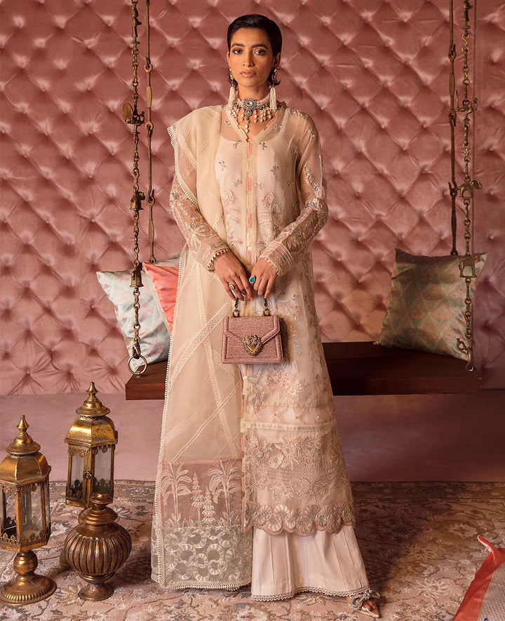 Republic Womenswear - Heavily Embroidered 4 PC Suit -REP-24 - Tarz-e-Mashriq