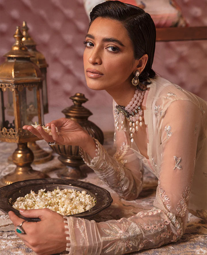 Republic Womenswear - Heavily Embroidered 4 PC Suit -REP-24 - Tarz-e-Mashriq