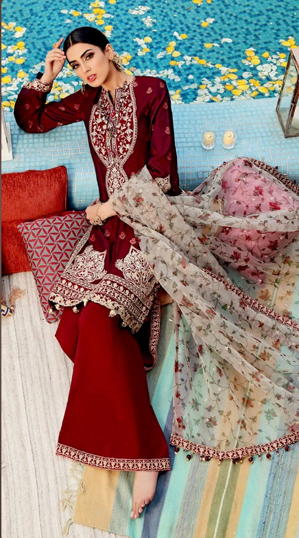 Brand Anaya by Kiran Chaudhry – Samra - ANY-113 - Tarz-e-Mashriq