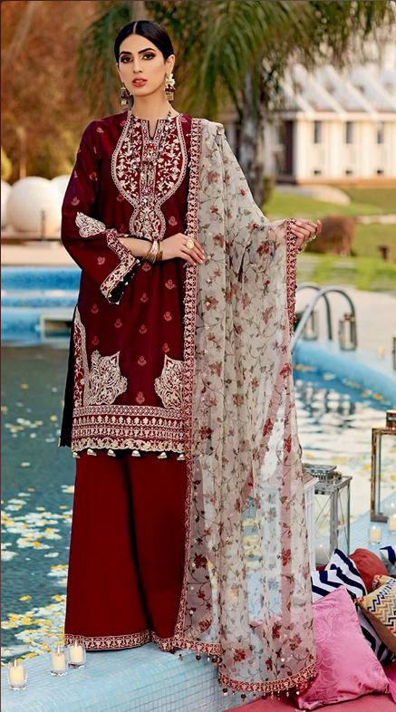 Brand Anaya by Kiran Chaudhry – Samra - ANY-113 - Tarz-e-Mashriq