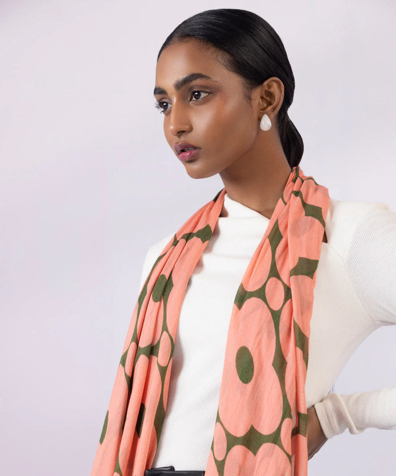 Brand Sapphire - Multi Printed Scarf - SAP-134 - Tarz-e-Mashriq