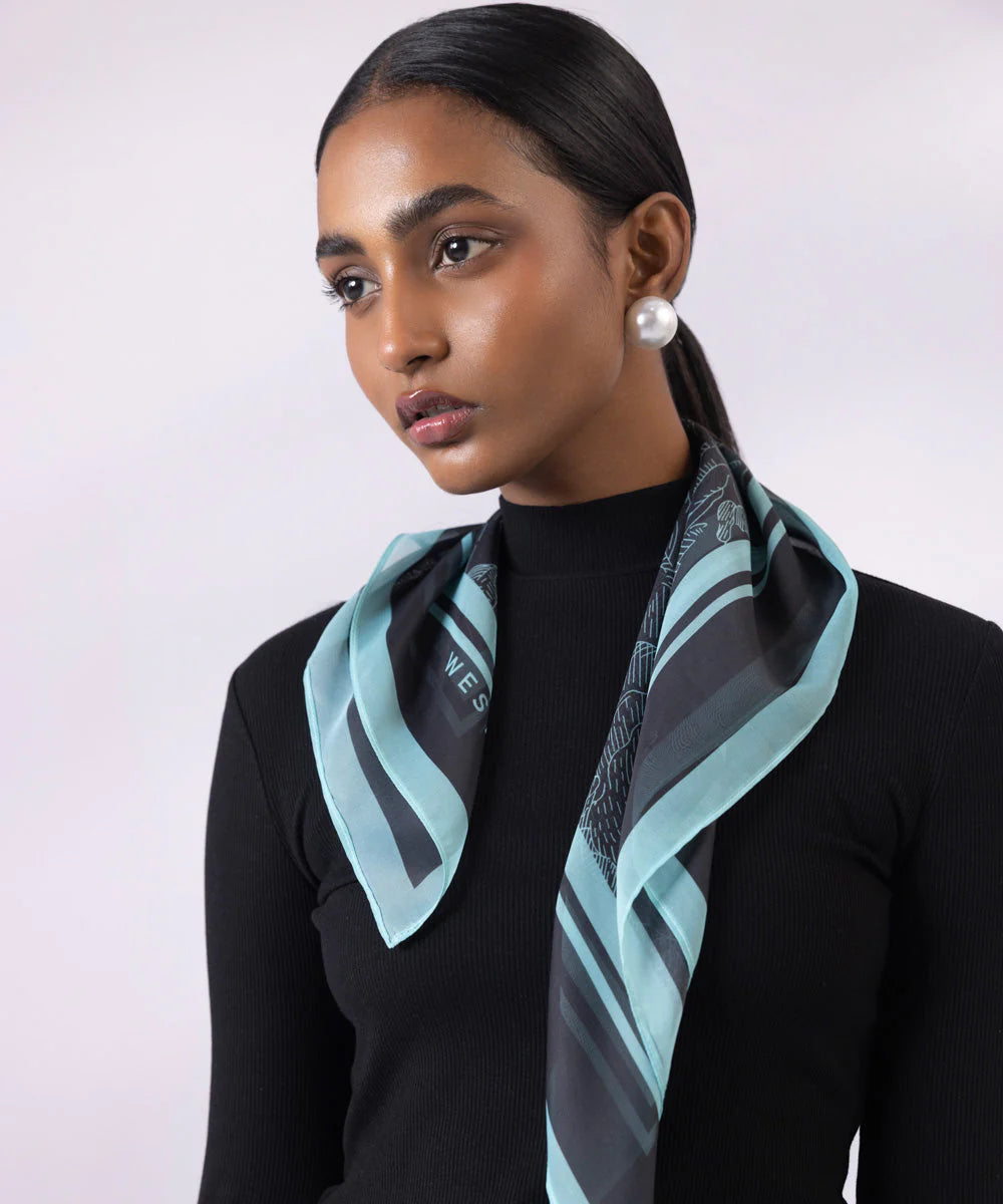 Brand Sapphire - Multi Printed Scarf - SAP-135 - Tarz-e-Mashriq