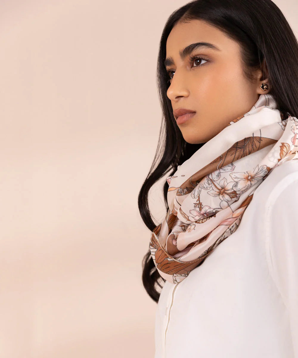 Brand Sapphire - Printed Scarf - SAP-129 - Tarz-e-Mashriq