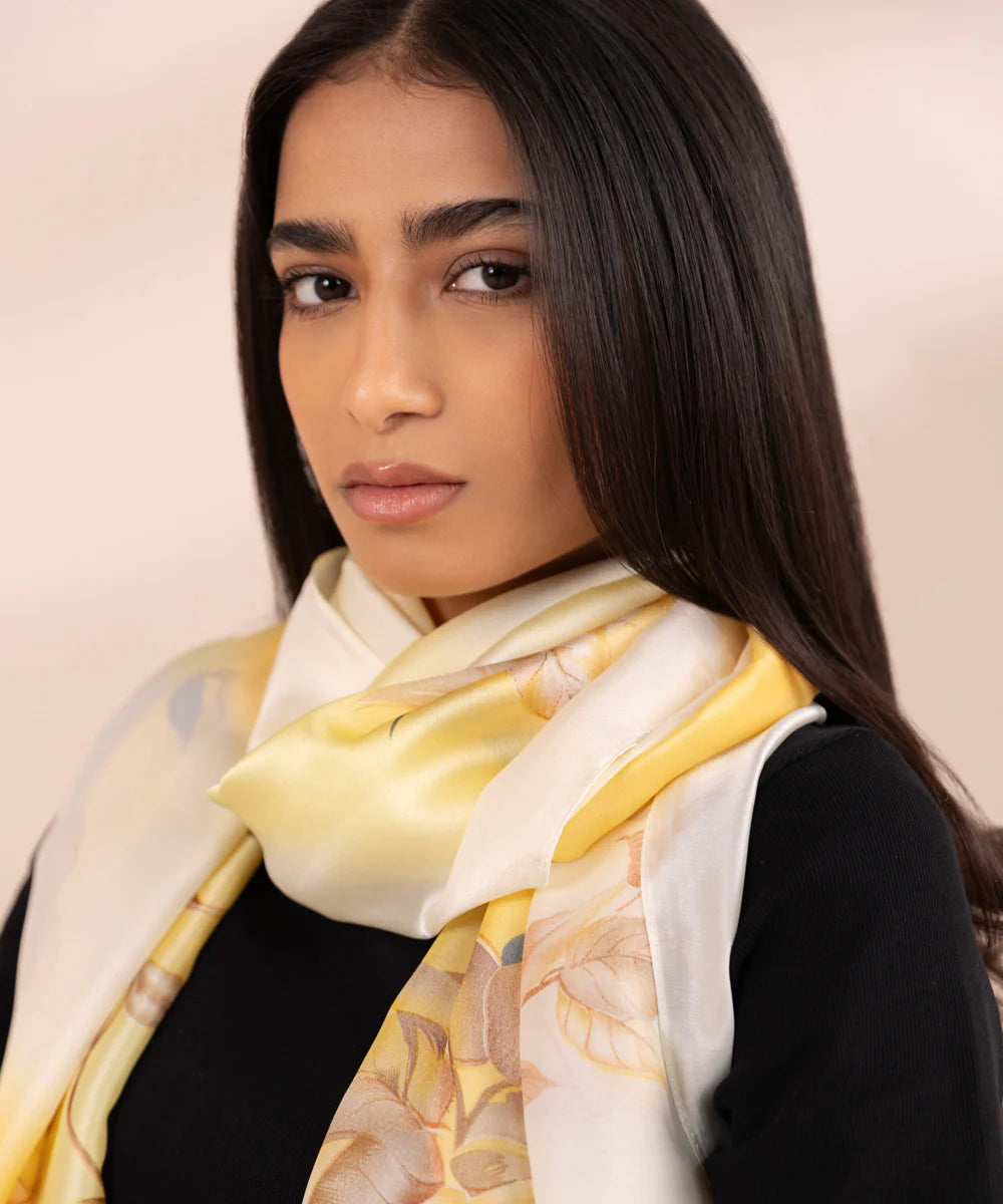 Brand Sapphire - Multi Printed Scarf - SAP-143 - Tarz-e-Mashriq