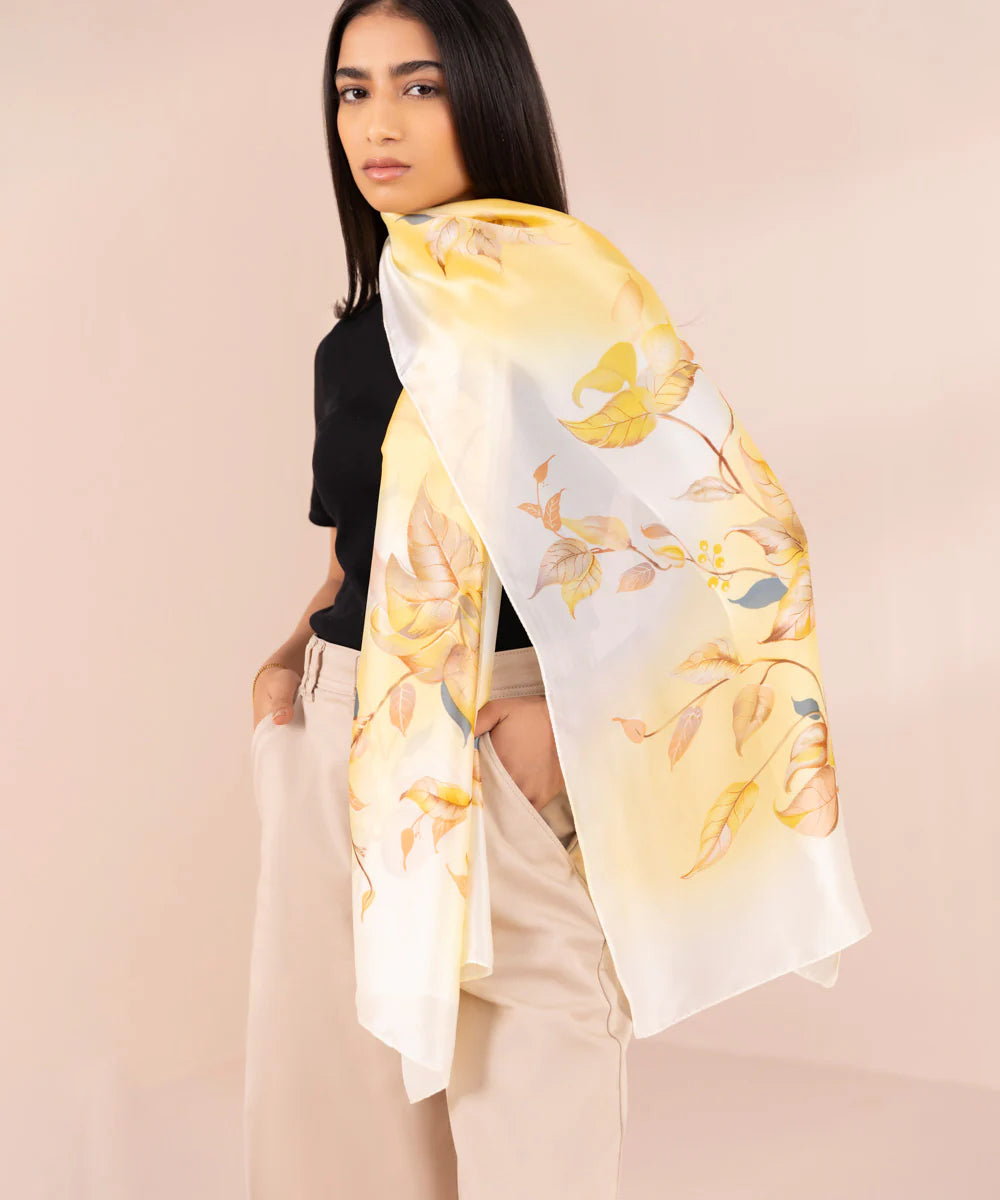 Brand Sapphire - Multi Printed Scarf - SAP-143 - Tarz-e-Mashriq