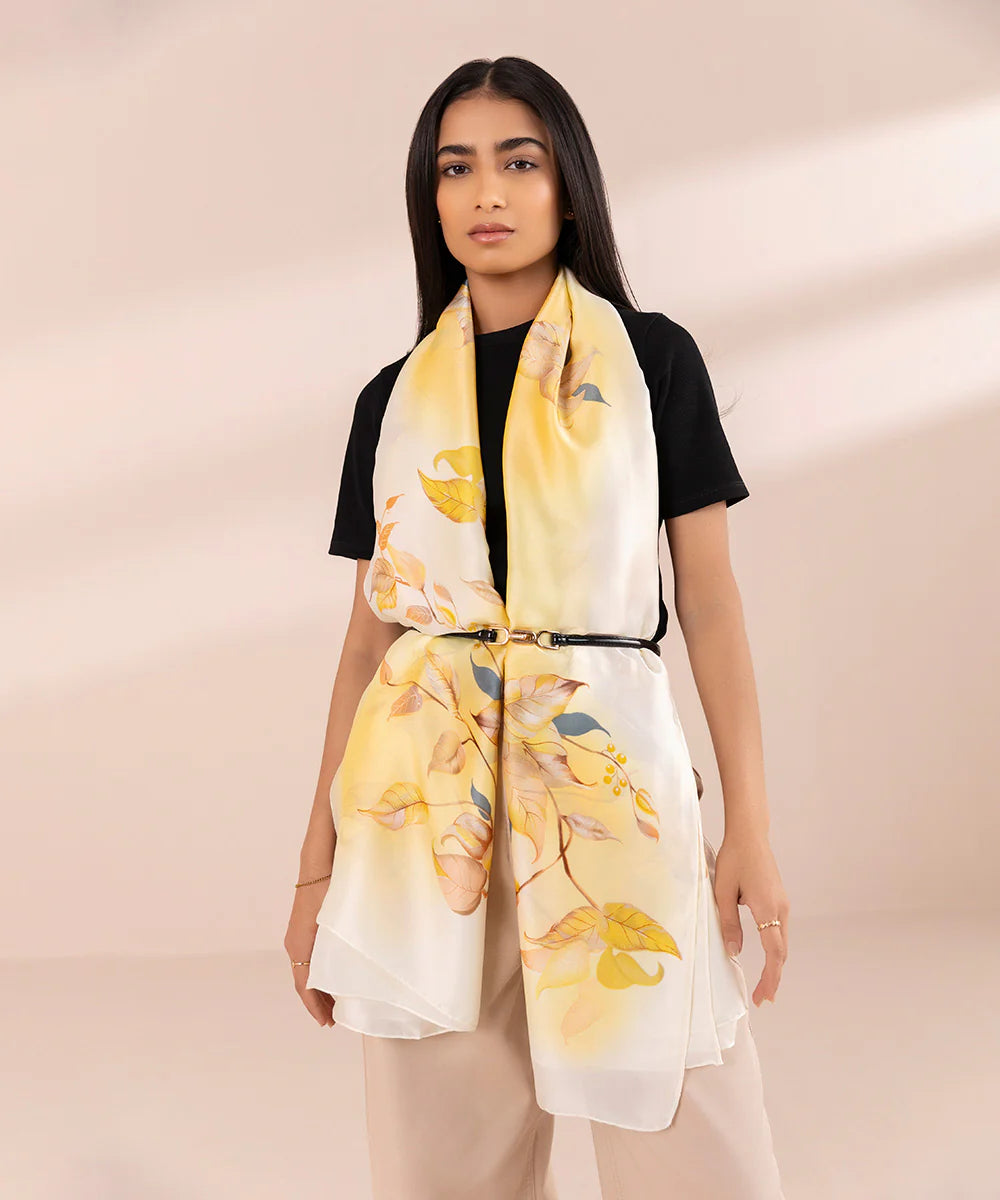 Brand Sapphire - Multi Printed Scarf - SAP-143 - Tarz-e-Mashriq