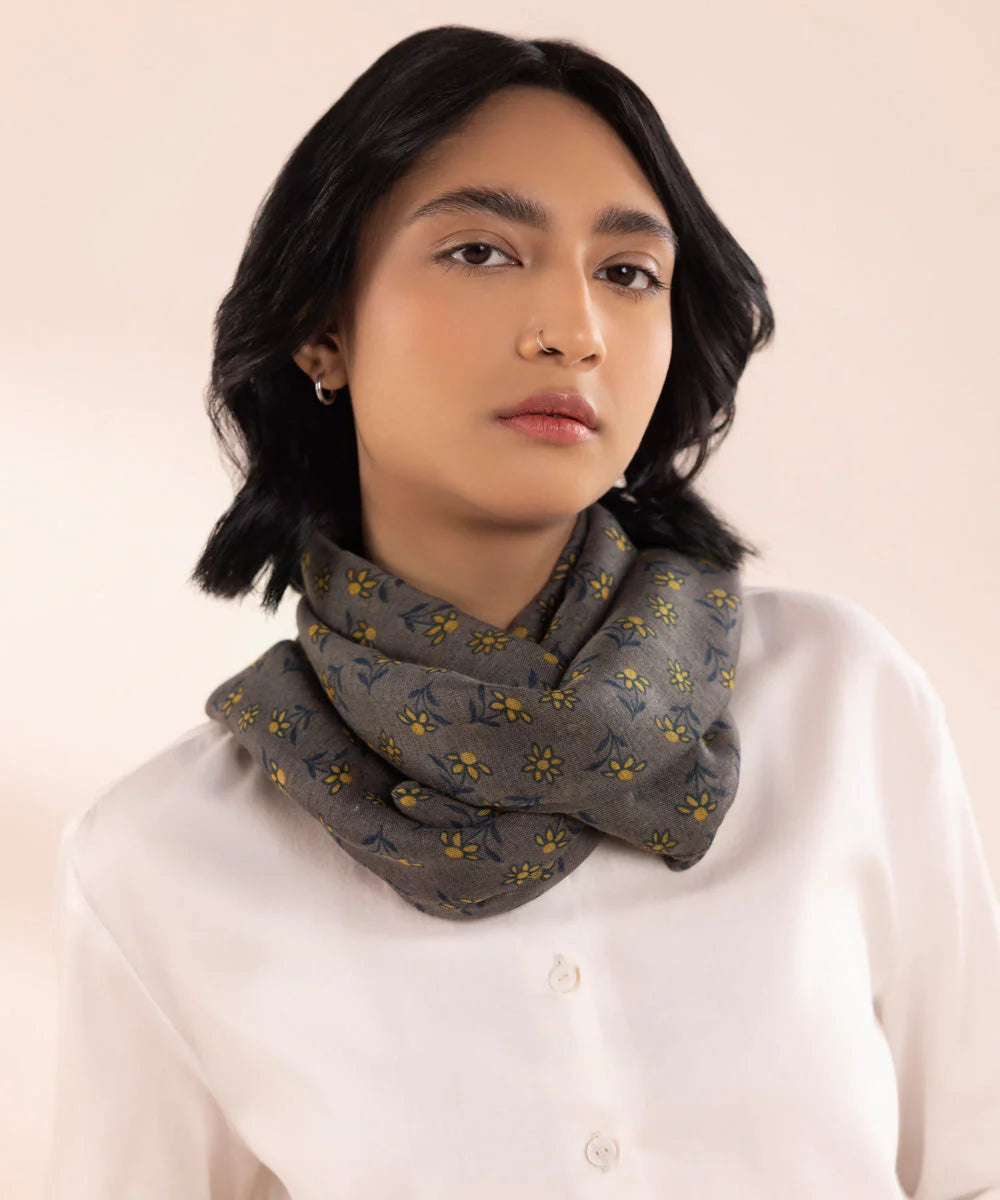 Brand Sapphire - Printed Scarf - SAP-128 - Tarz-e-Mashriq