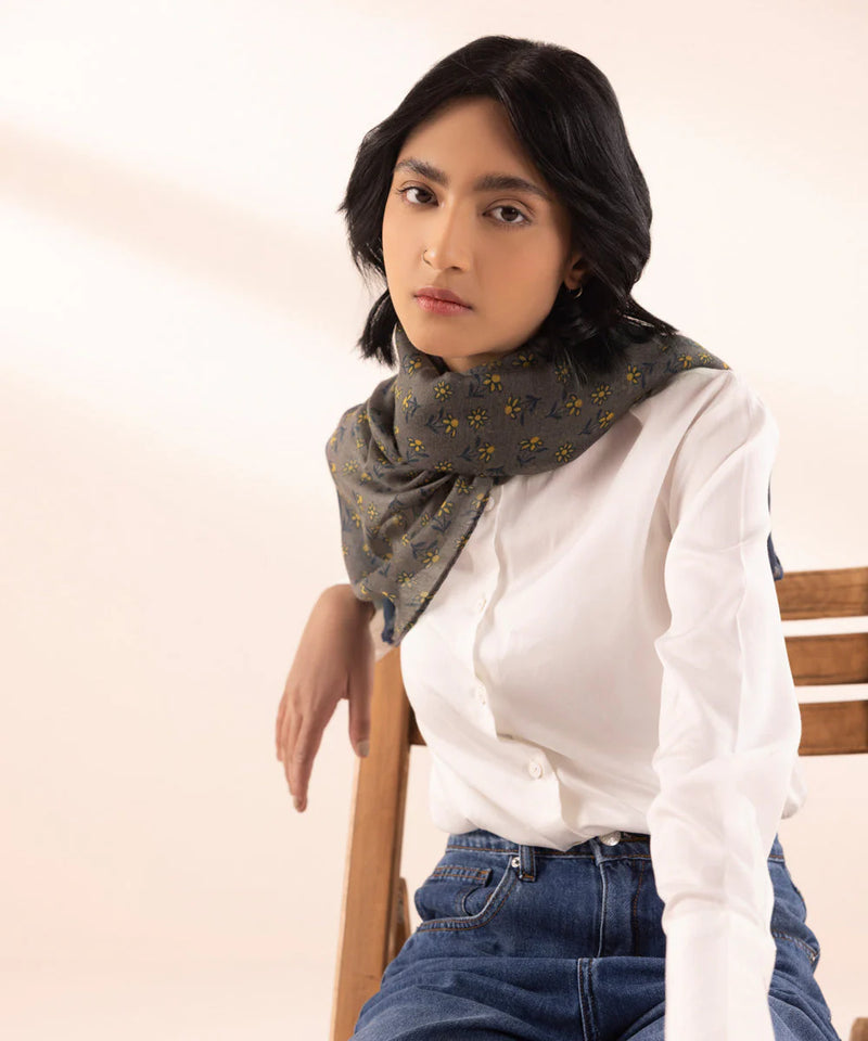 Brand Sapphire - Printed Scarf - SAP-128 - Tarz-e-Mashriq
